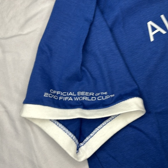 Budweiser World Cup 2010 France soccer tshirt Allez Les bleus men’s larg… - Picture 2 of 7